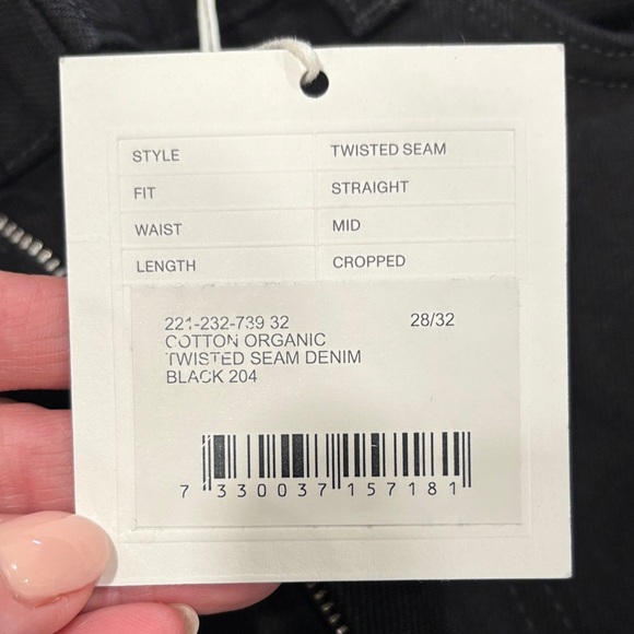 New TOTEME Classic Black women  Jeans - Picture 5 of 16